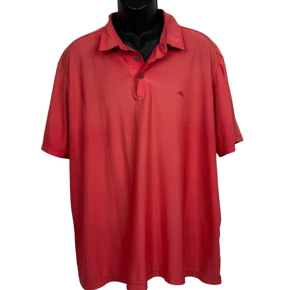 Tommy Bahama Light Red Polo Shirt